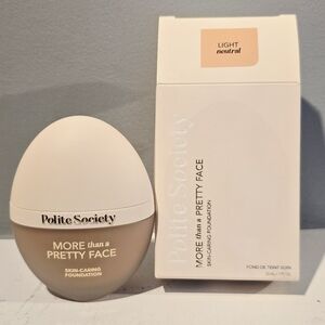 Polite Society More Than a Pretty Face Skin-Caring Foundation (Light Neutral)